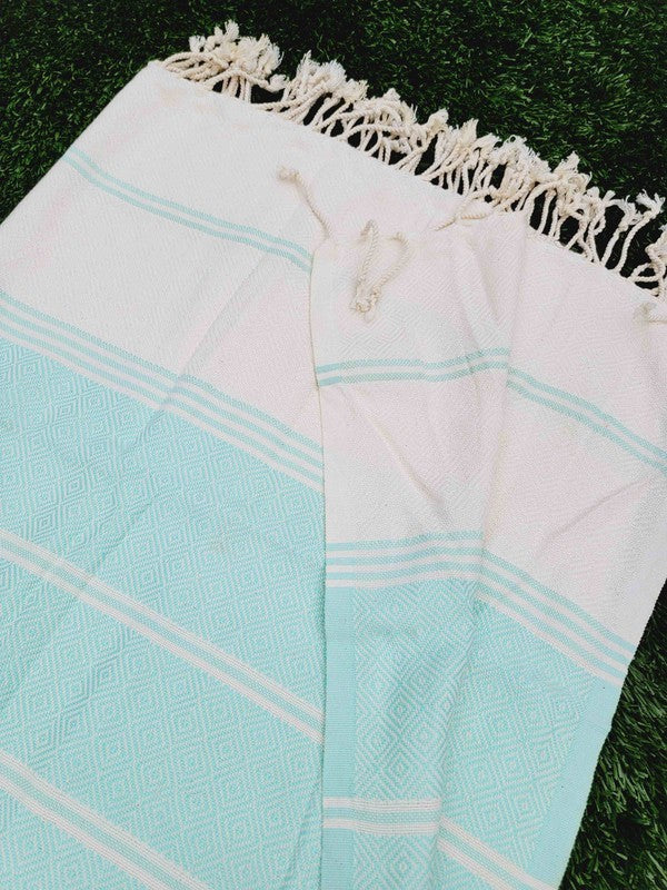 Sand Free Towels-Easy Carry Quick Dry - Mint