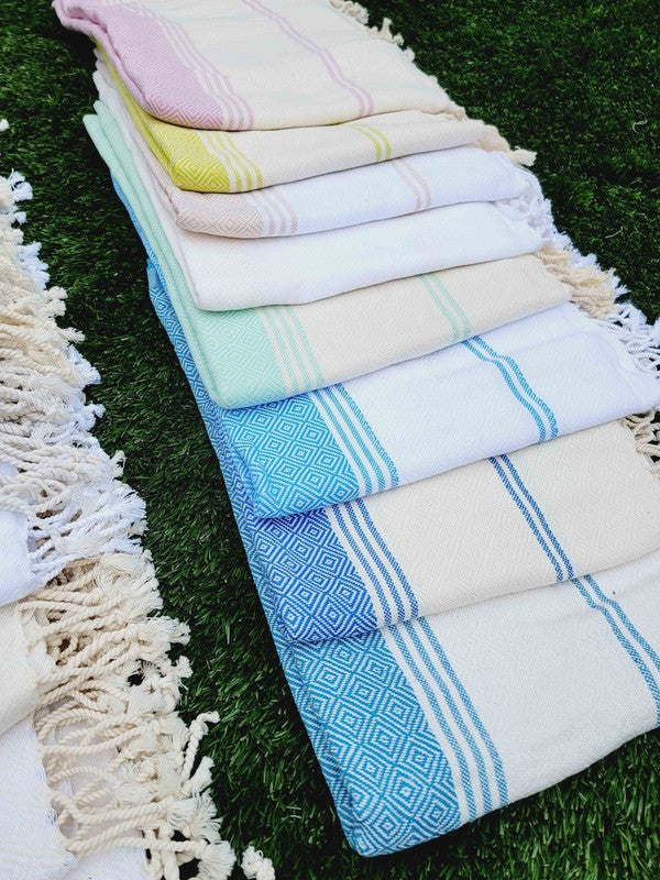 Sand Free Towels-Easy Carry Quick Dry - Mint