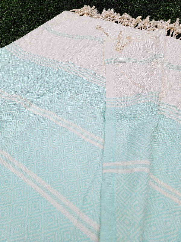 Sand Free Towels-Easy Carry Quick Dry - Mint