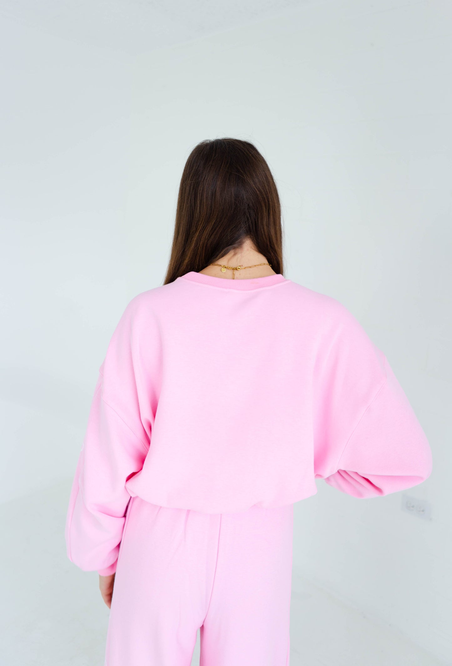 Pink Bow Sweatshirt Crewneck