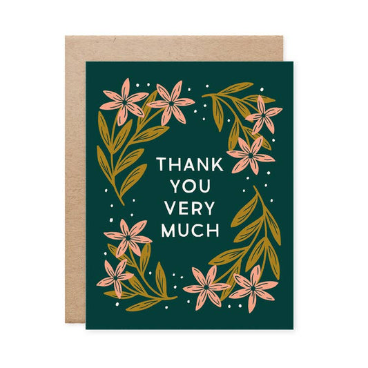 Thank You Very Much Card: Single